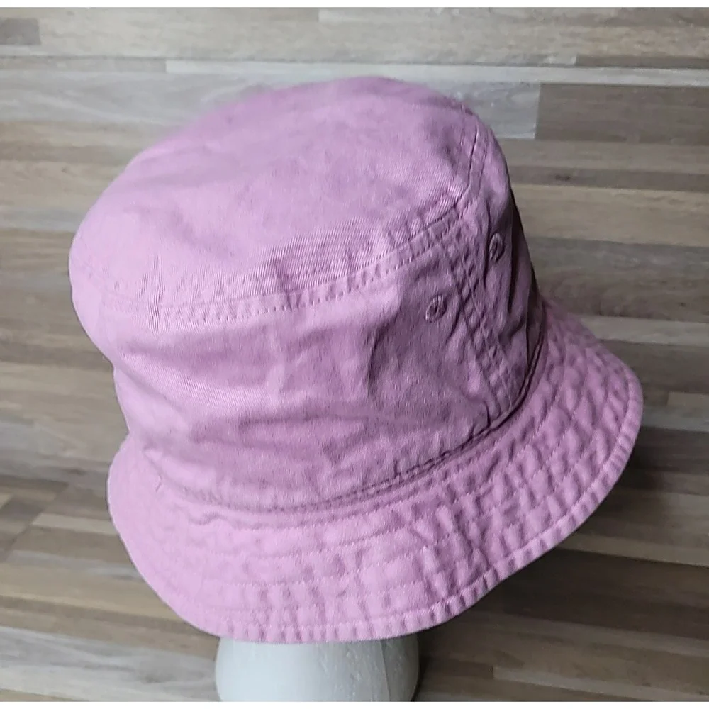 Athleta‎ Girl Bucket Hat Reversible Pink Purple Tie Dye Kids EUC